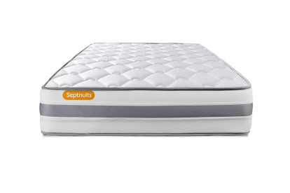 Matelas 90x200 cm Ressorts ensachés et Mémoire de forme - Memo Spring