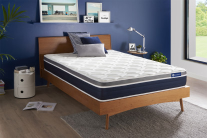 Matelas 160x200 cm Ressorts ensachés et Mémoire de forme - Actiflex Confort