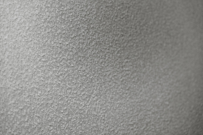 Lit 2x80x200 cm avec Tête de lit tapissée - Tissu Bouclette