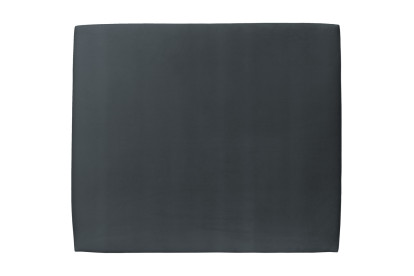 Tête de lit 160 cm Tapissée - Tissu Velours Gris Anthracite