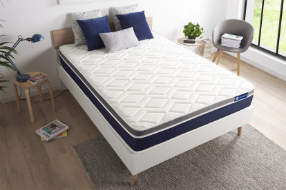 Matelas 120x200 cm Latex et mémoire de forme - Actilatex Confort