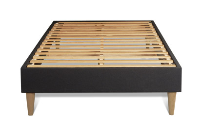 Ensemble Matelas Sommier 90x200 cm - Sommier Noir (en kit) - Flexy