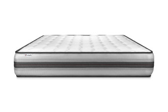 Matelas 140x190 cm Ressorts ensachés et Mémoire de forme - Vitalpower Recover