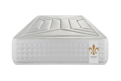 Ensemble Matelas Sommier 90x190 cm - Sommier Gris (déjà monté) - Vingt-Quatre